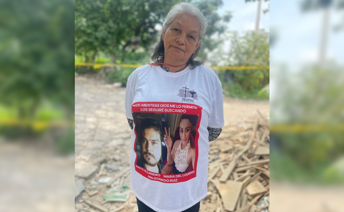 María de Lourdes Ruiz, cofundadora de colectivo Luz de Esperanza (Karla Victoria Rodríguez)