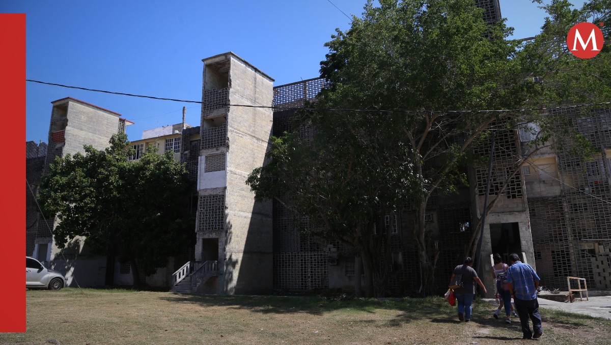 Multifamiliares en Tampico tienen más de 70 años de construcción. (Yazmín Sánchez)