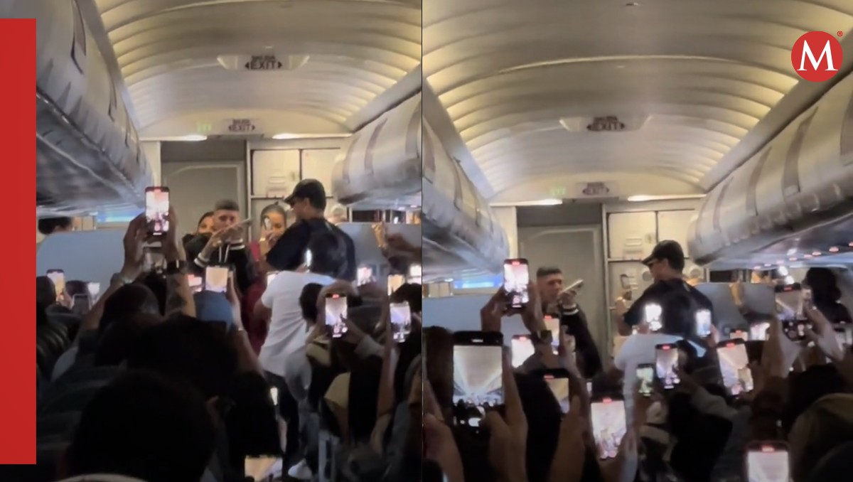 Santa Fe Klan se pone a cantar en pleno vuelo | Especial