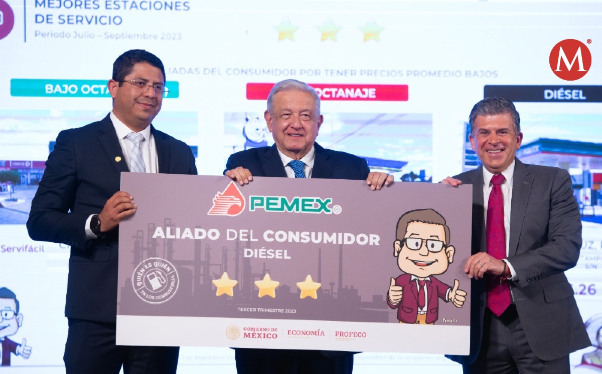 AMLO reconoce a Gasolineras Nexum por precios bajos en Diésel