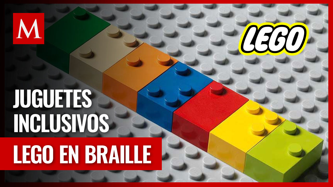 LEGO lanza línea de ladrillos con sistema braille para personas con discapacidad visual