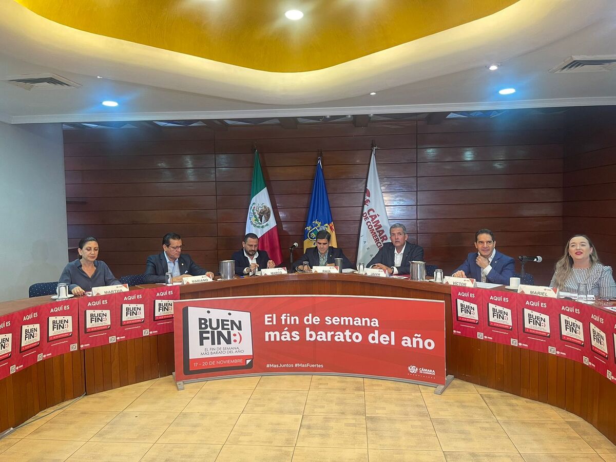 Presentación de l Buen Fin 2023 en Jalisco. (Karla Rodríguez)