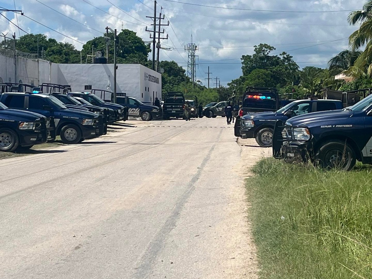 Autoridades acudieron al Centro de Retención Municipal de Playa del Carmen