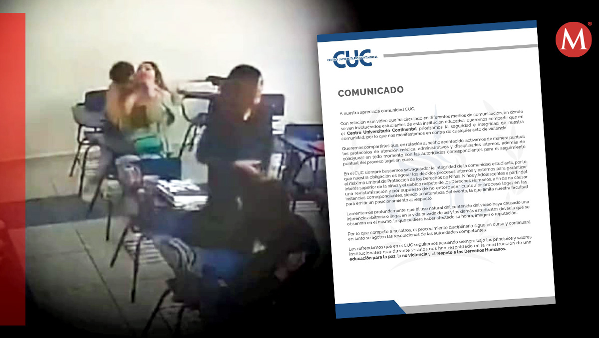 El CUC señaló que se ven limitados para emitir un posicionamiento al respecto debido a que no buscan revictimizar a la estudiante de primer semestre