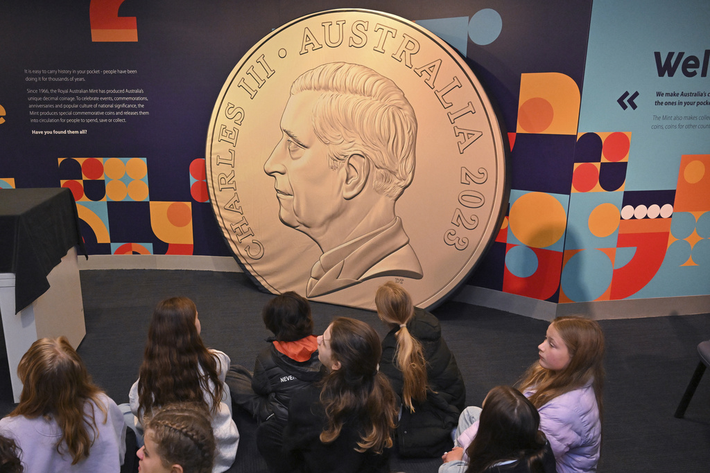 Imagen del rey Carlos III aparecerá en las monedas de Australia este año