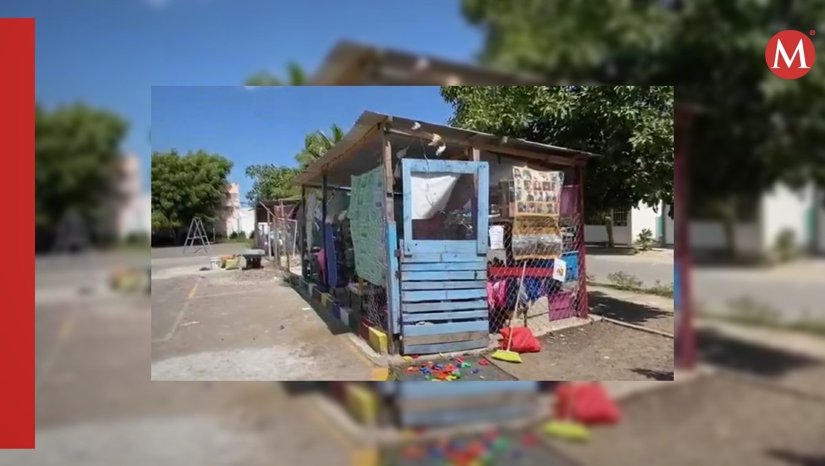 El Jardín de niños no cuenta con lo necesario para brindar clases, por lo que piden ayuda a las autoridades del estado (Isabel Zamudio).