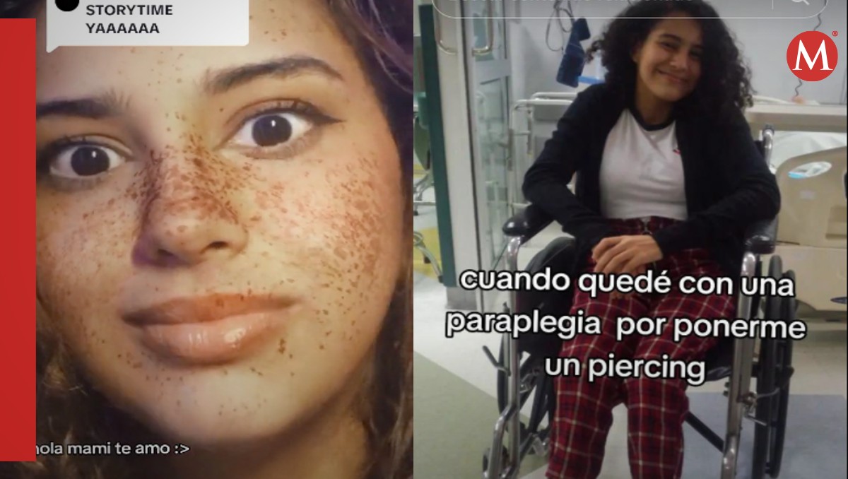 Joven queda parapléjica por perforarse la nariz. | ESPECIAL