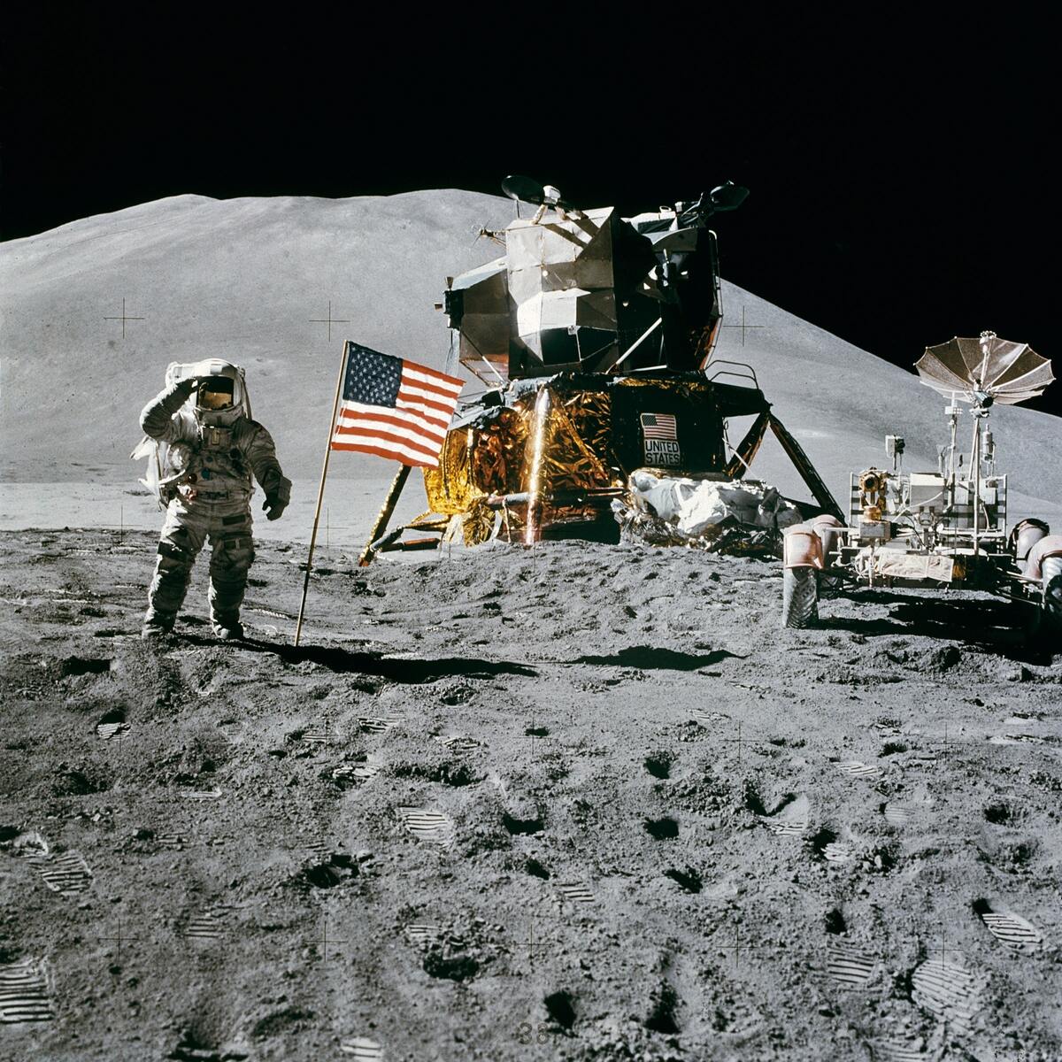 El polvo lunar podrìa ser aprovechado para crear las estructuras. (Foto: Pixabay).