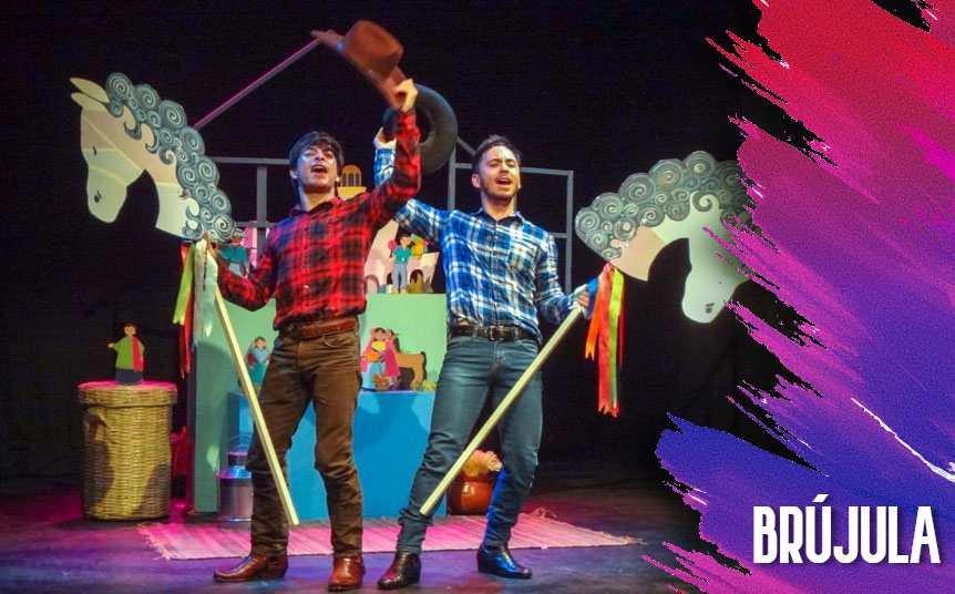 Esta puesta es una producción de la Compañía de teatro interdisciplinaria Código de Barras (Foto: Cortesía)