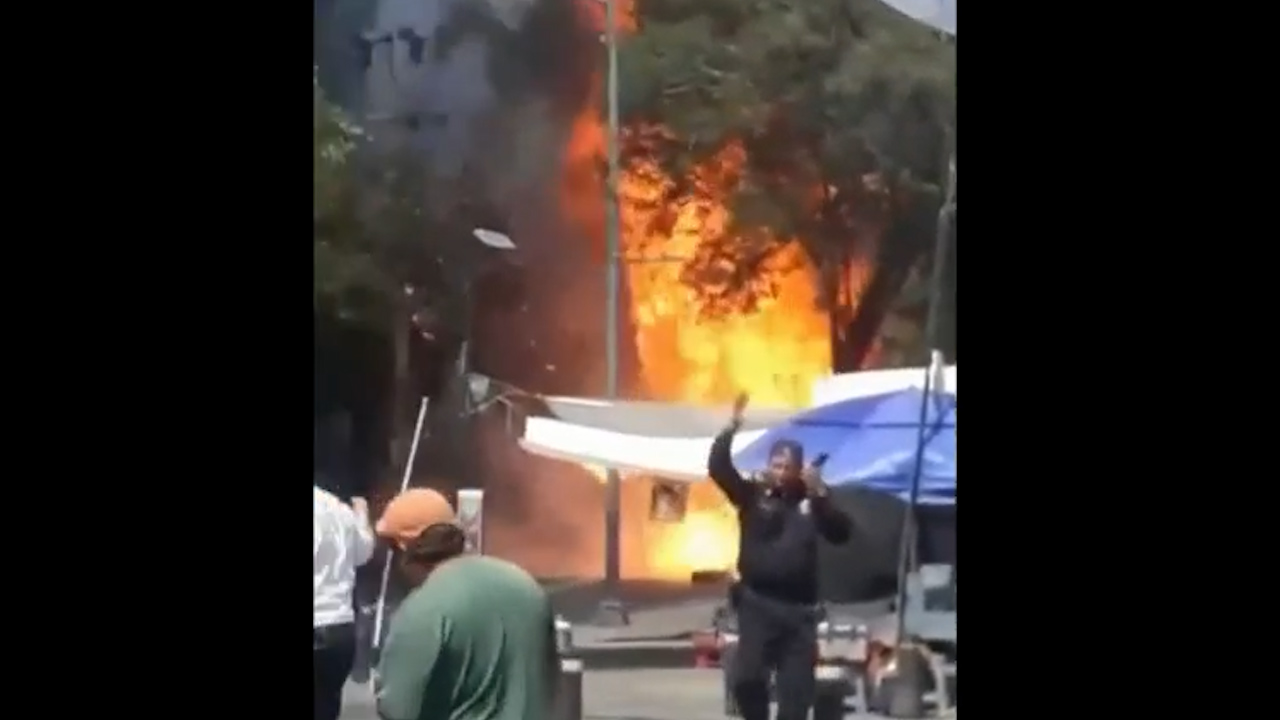 No se reportan lesionados por incendio de camión repartidor de gas: alcaldesa de Tlalpan