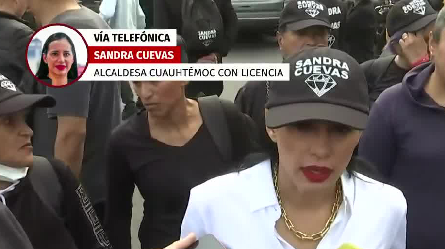 Sandra Cuevas dice que no va a caer en provocaciones tras incidente en la central de abastos