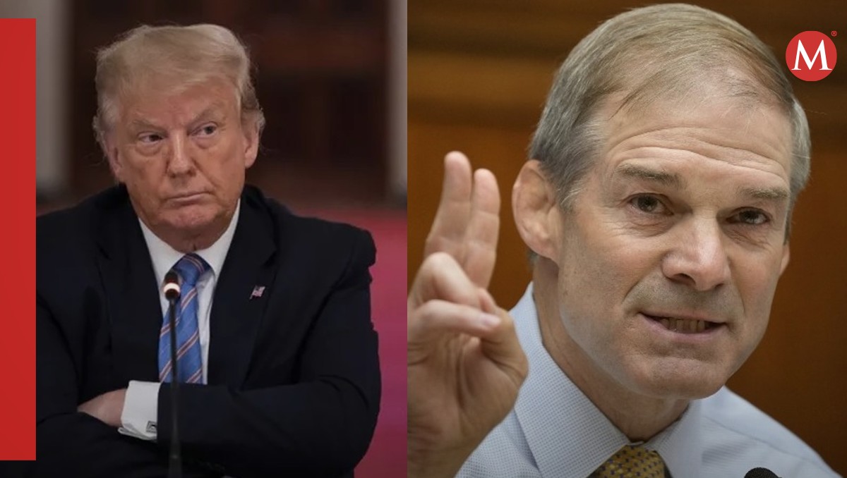 Donald Trump y Jim Jordan | Agencia AFP