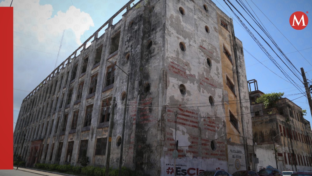 Ex hospital Civil de Tampico. (Yazmín Sánchez)