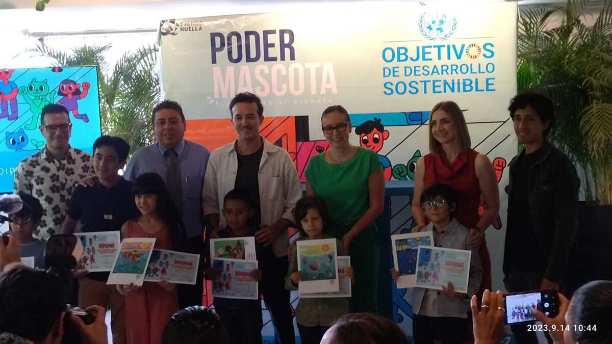Los pequeños que fueron reconocidos por sus propuestas / Adriana Jiménez