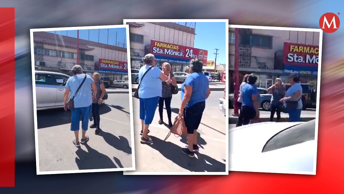 Tres mujeres protagonizaron batalla por lugar de estacionamiento. (Foto Especial).