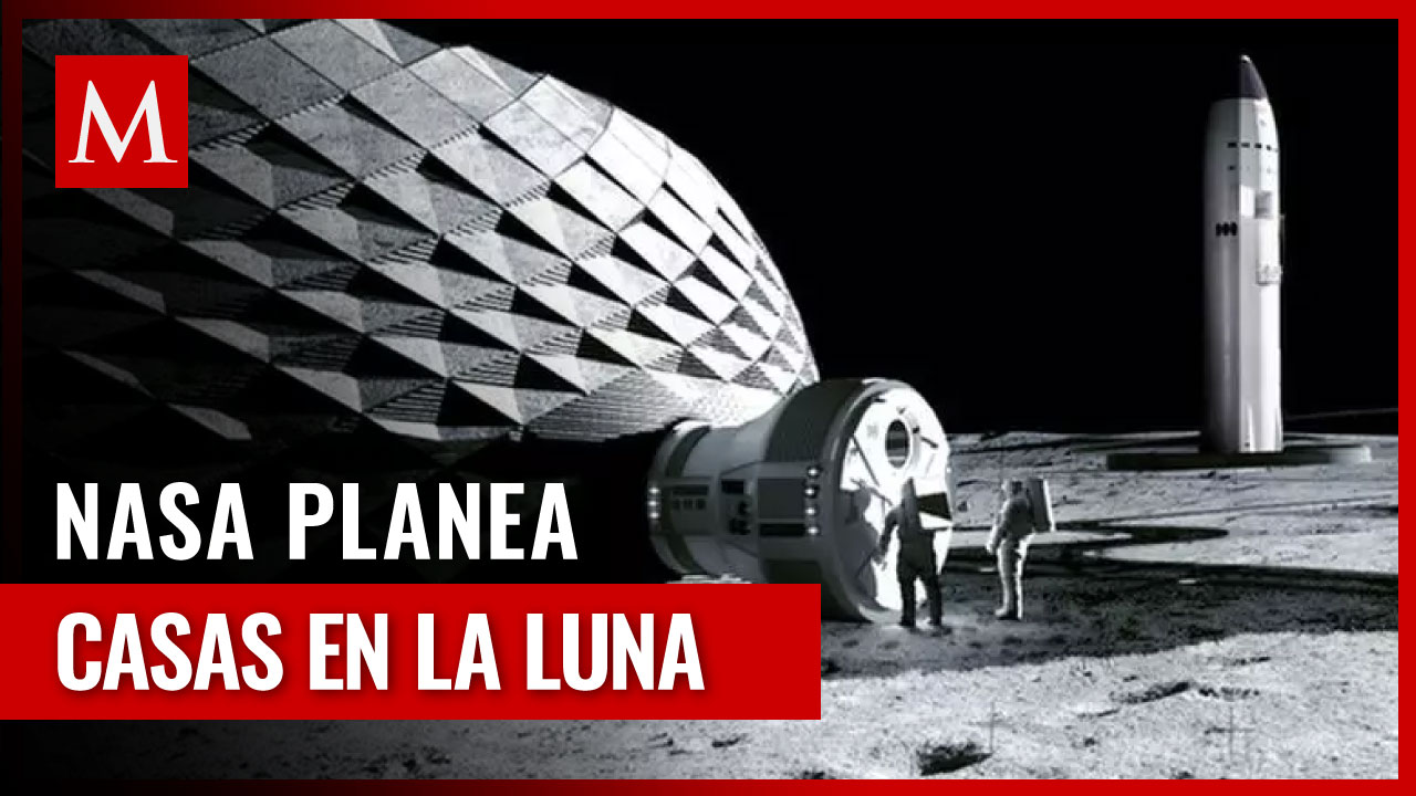 NASA anuncia la construcción de casas en la Luna para 2040