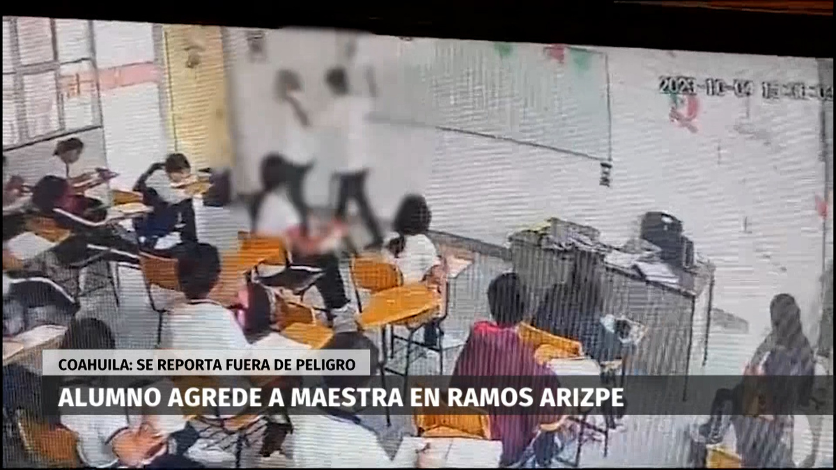 Padres dan testimonio de la maestra apuñalada por alumno en Coahuila. Magda González, 05 de octubre de 2023