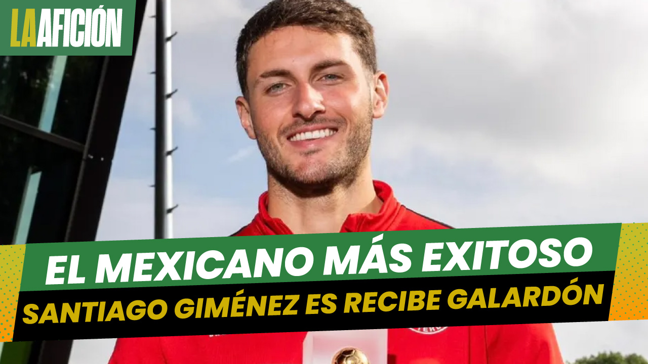 Santiago Giménez es elegido como 'Jugador del Mes' de la Eredivisie