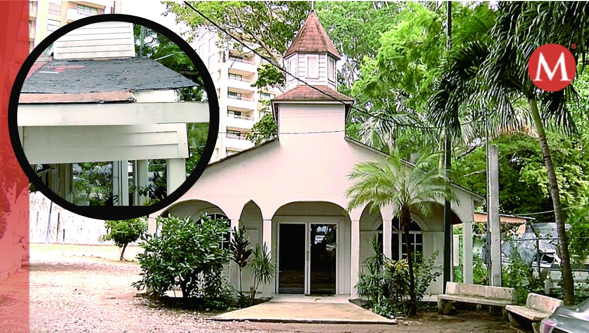 Por antigua habitantes temen derrumbe de otra iglesia en Tampico