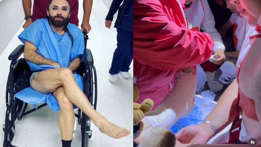 Jay de la Cueva sufre fractura.
