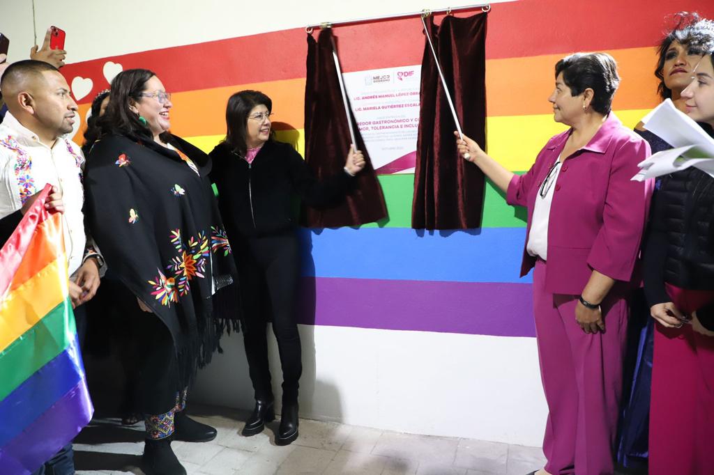 Mariela Gutiérrez Inaugura el Corredor Gastronómico y Cultural LGBTTTIQ+