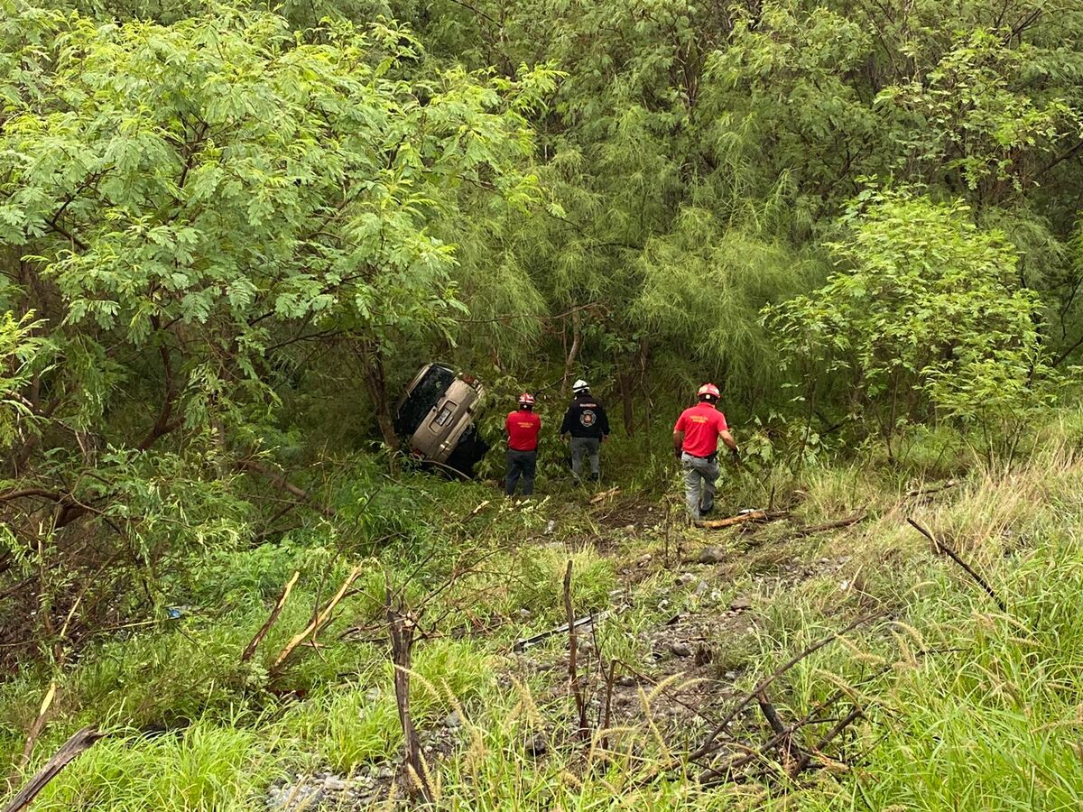 El accidente se registró a la altura de la avenida Constituyentes, en Monterrey. Foto: Edgar Plata