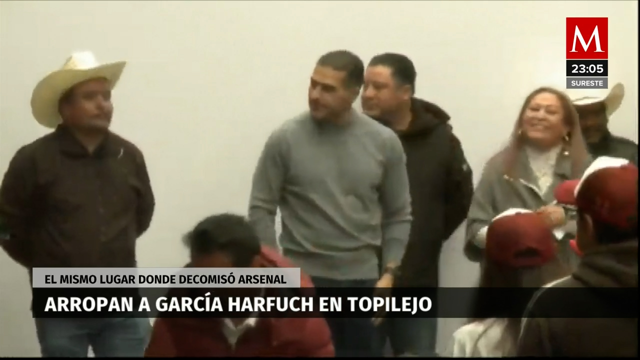 Arropan a Harfuch en Topilejo, comunidad que atestigua su lucha contra el crimen