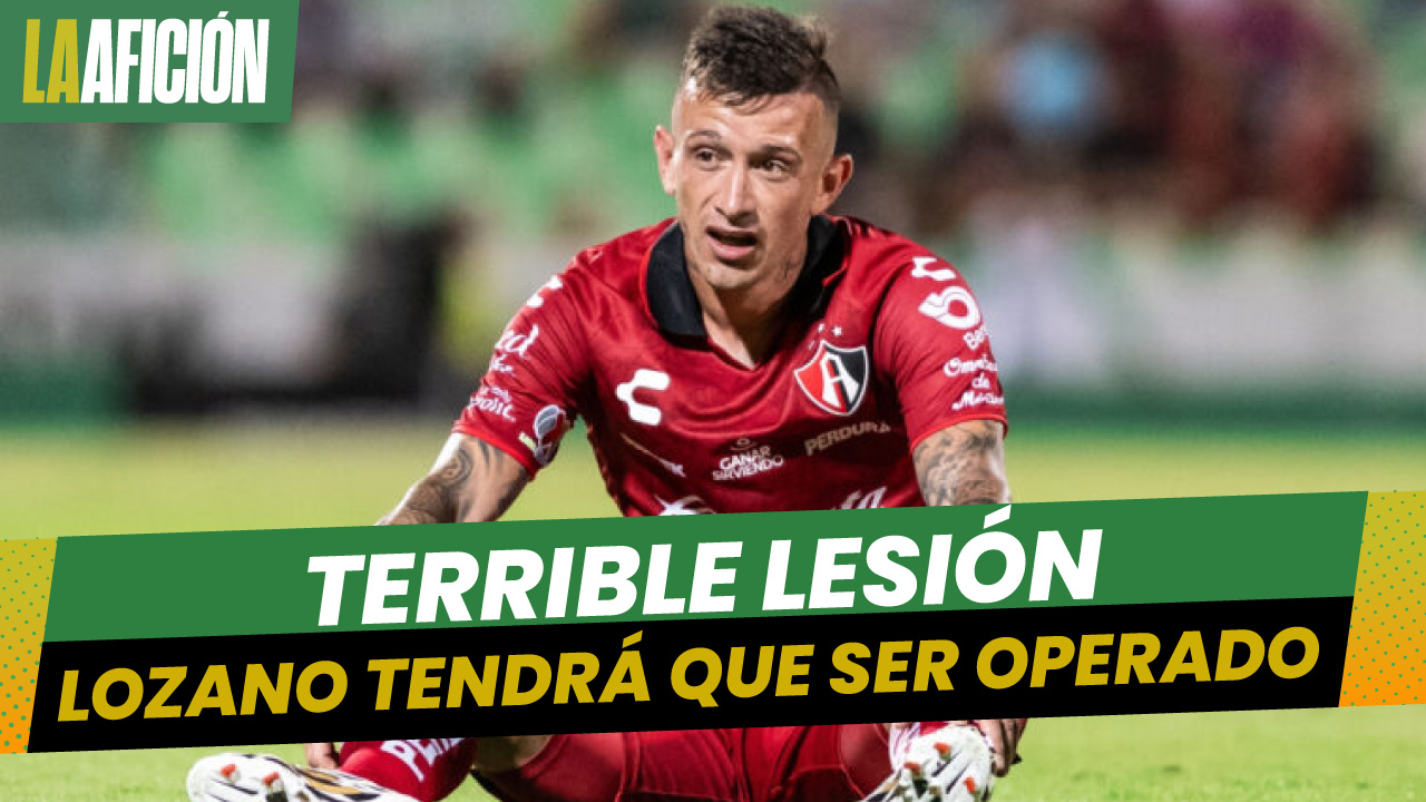 Brian 'Huevo' Lozano sufre aparatosa lesión en el Clásico Tapatío