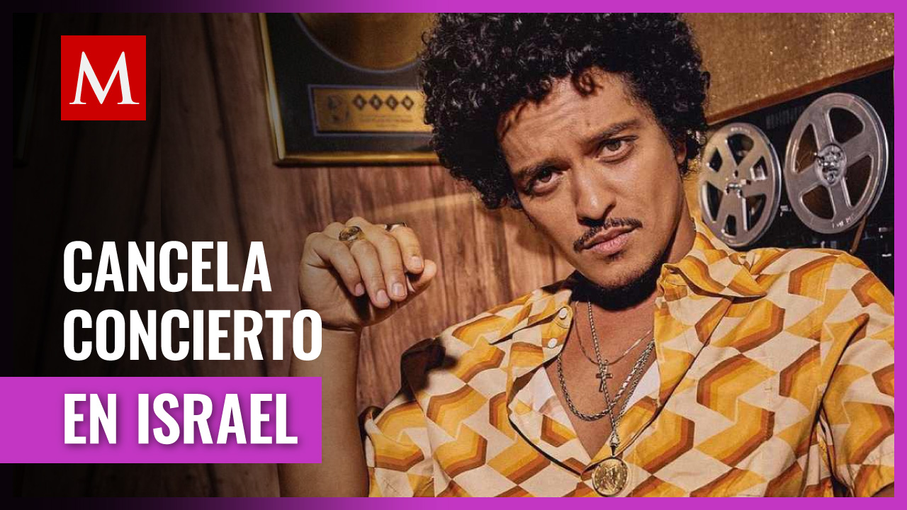 Bruno Mars cancela concierto en Israel tras ataque de Hamás