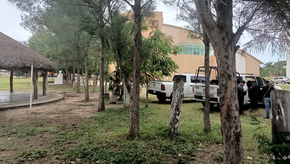 Palapas recreativas del Sindicato de Petroquímicos de Altamira.  (Anahy Meza)