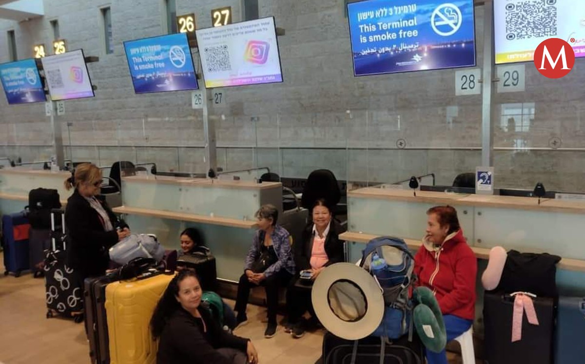 Residentes de Tampico se encuentran varados en aeropuerto de Israel