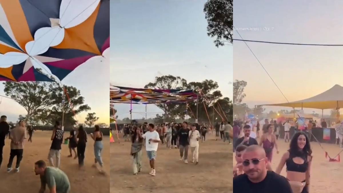 Asistentes de la fiesta grabaron el ataque sorpresa de Hamás | Especial