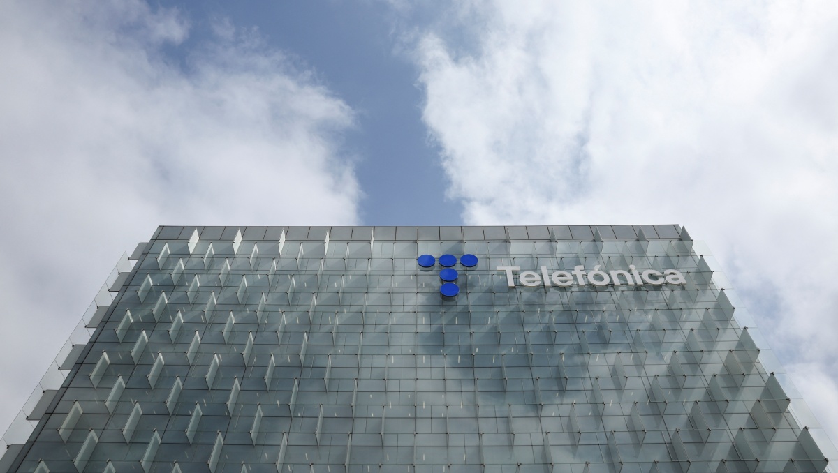 Edificio de Telefónica en Madrid, España. Foto: (Reuters)