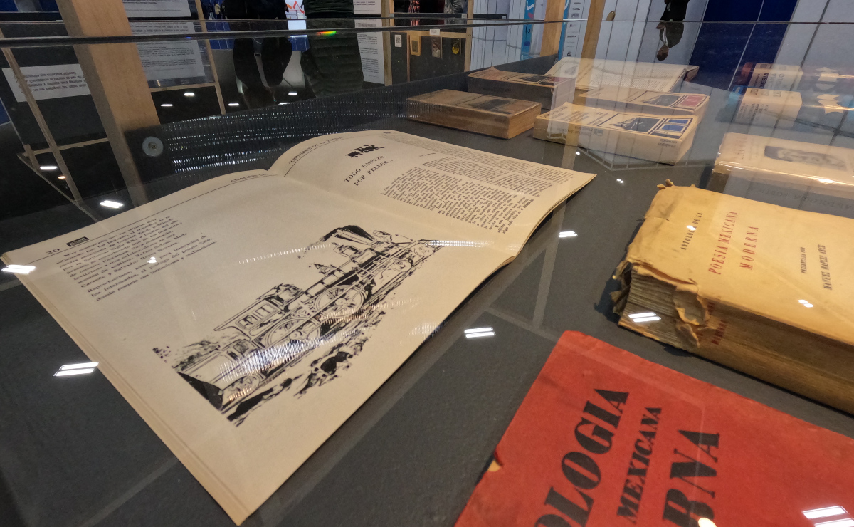 La exposición abarca desde su primer libro hasta el más reciente. (Foto: Especial)