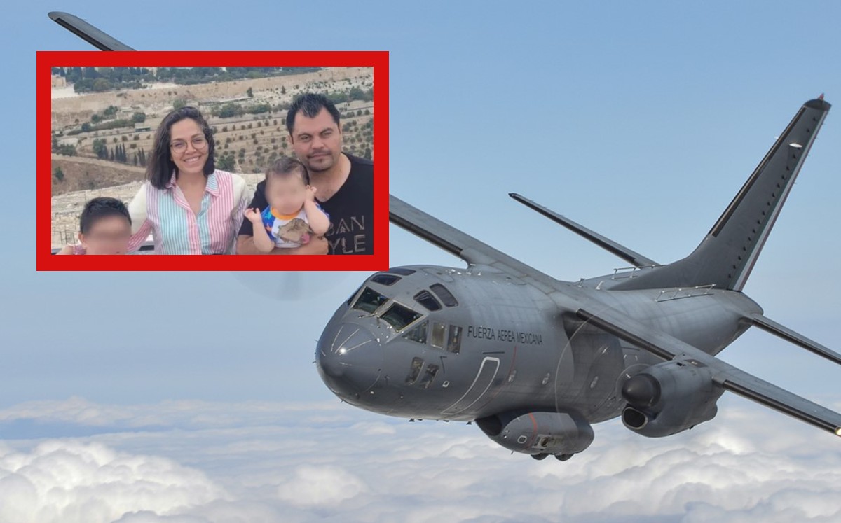 Familia de Irapuato varada en Israel regresará a México en un avión del Ejército mexicano | Especial