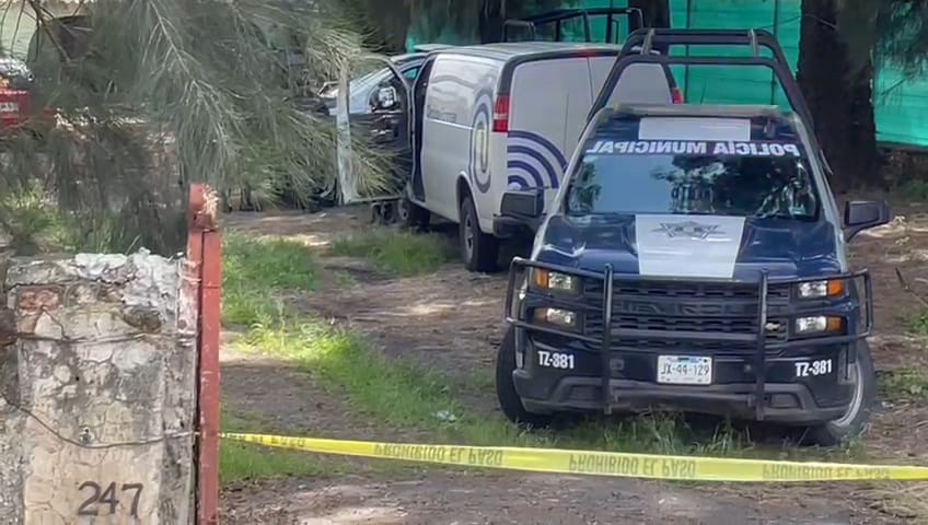 Localizan cadáver con huellas de violencia al interior de aljibe en Tlajomulco (Juan Carlos Munguía)