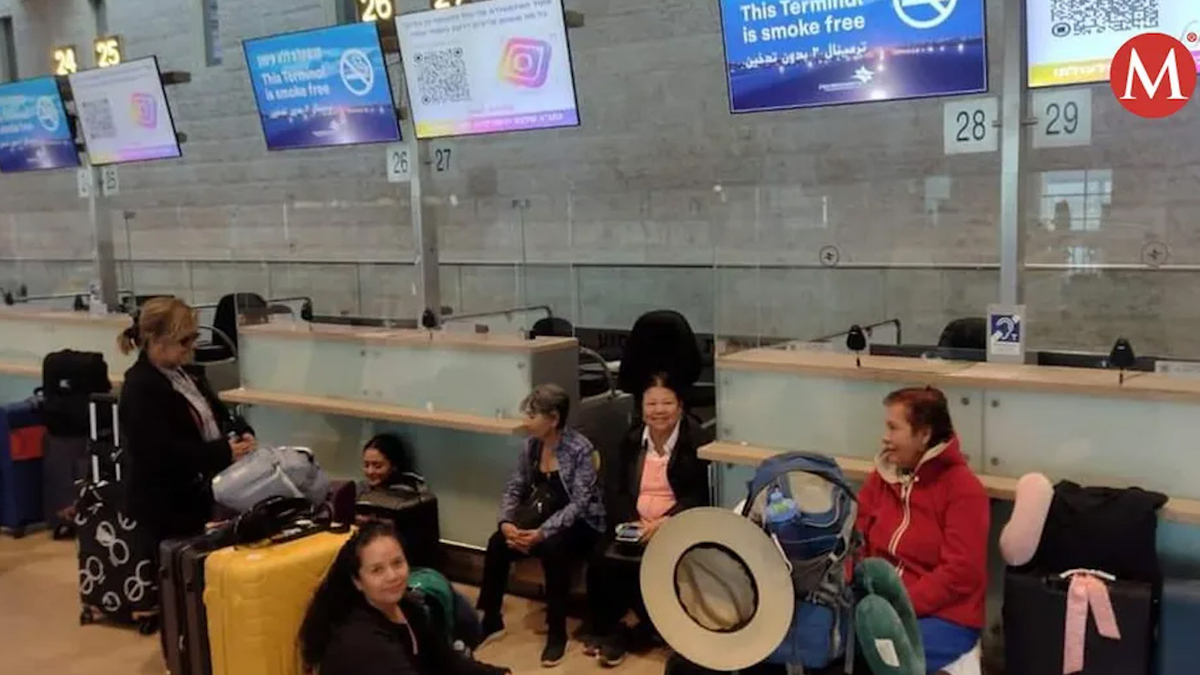 Mexicanos de Tamaulipas y SLP logran salir de Israel tras 36 horas varados