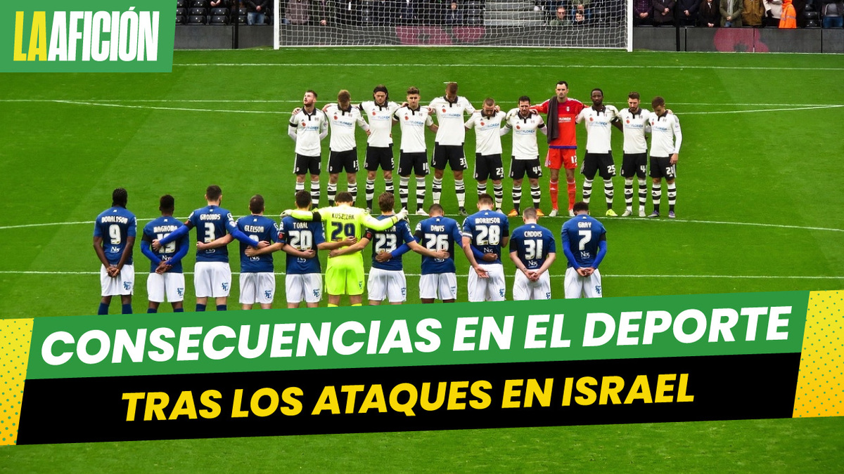El terror en Israel impacta al deporte; estos son los eventos afectados