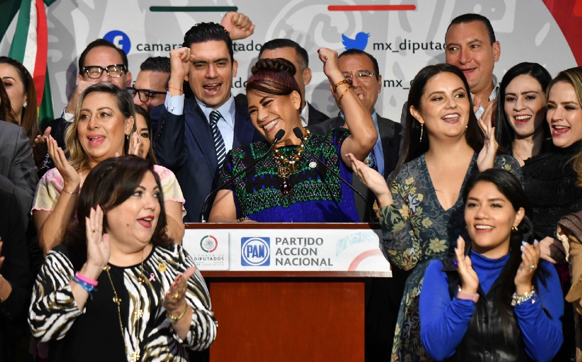 Adela Ramos Juárez, fue presentada como nueva legisladora del PAN. | Cuartoscuro
