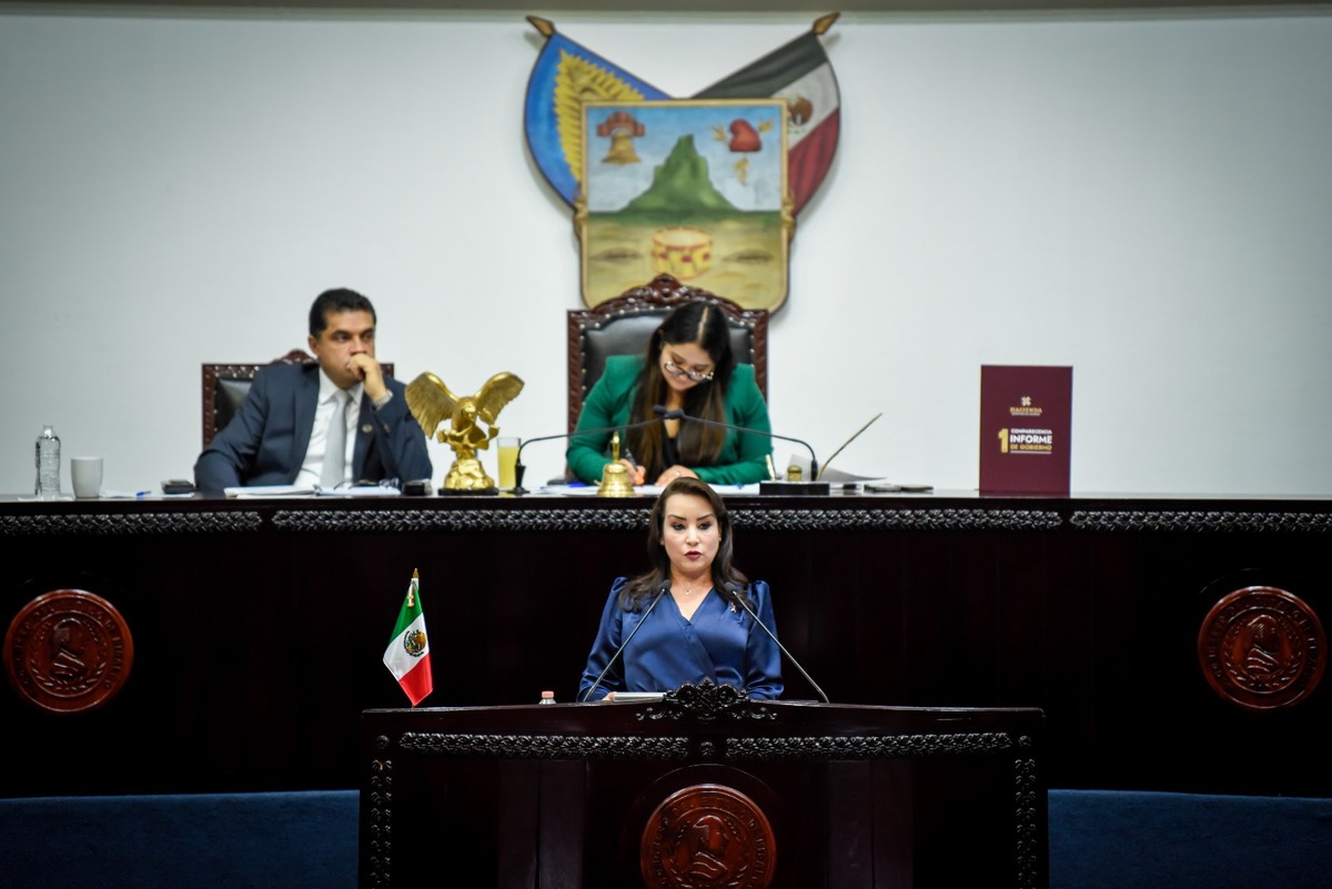 La titular de la Secretaría de Hacienda destacó los trabajos para recuperar recursos públicos. (Jorge Sánchez)