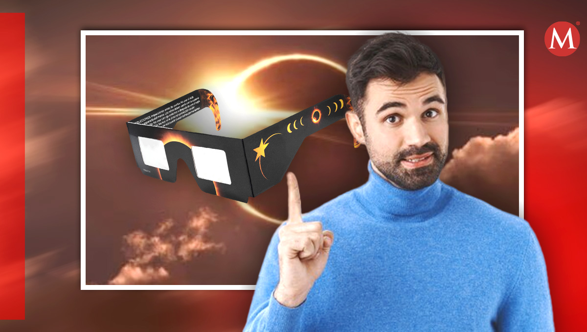 Así puedes hacer tus lentes para el eclipse solar| Especial