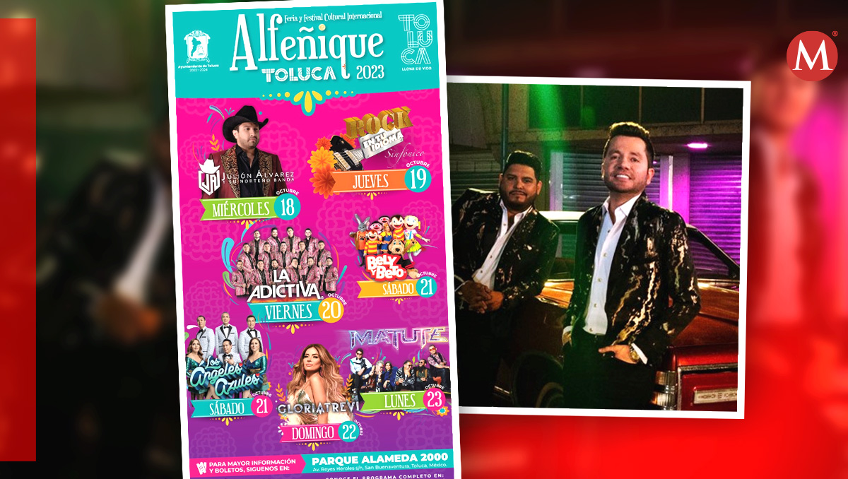 La Atrevida se integra al cartel musical de Alfeñique 2023 | (Diseño: Milenio)