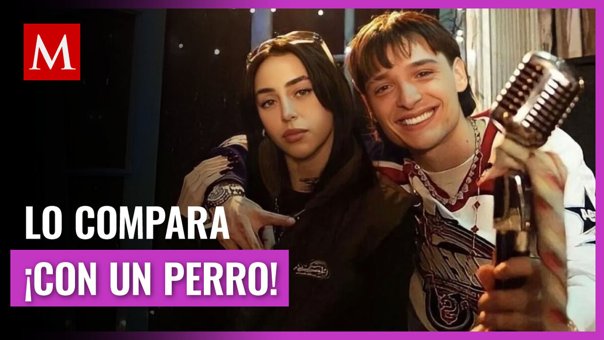 Critican a Nicki Nikole por comparar a Peso Pluma con un perro