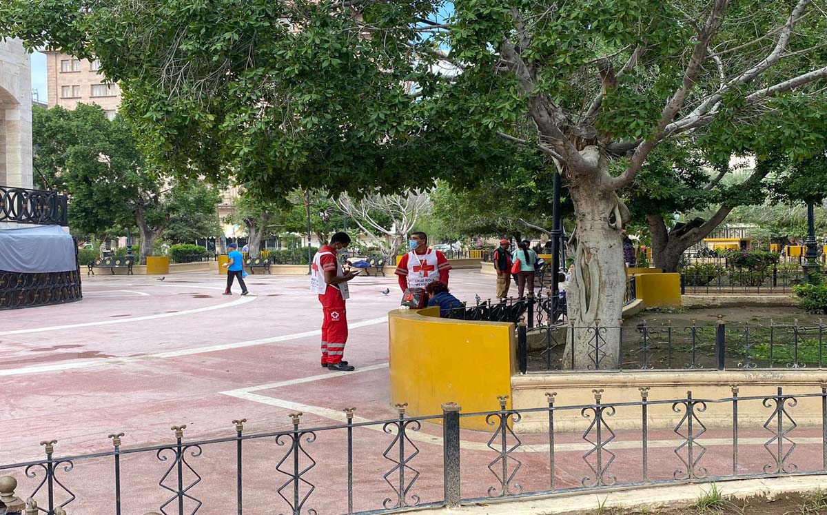 Plaza de Armas de Torreón. (Especial)