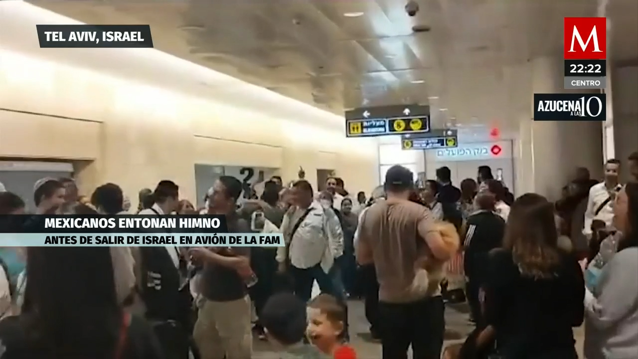 Regreso de mexicanos desde Israel con escalas en Turquía, Irlanda y Canadá