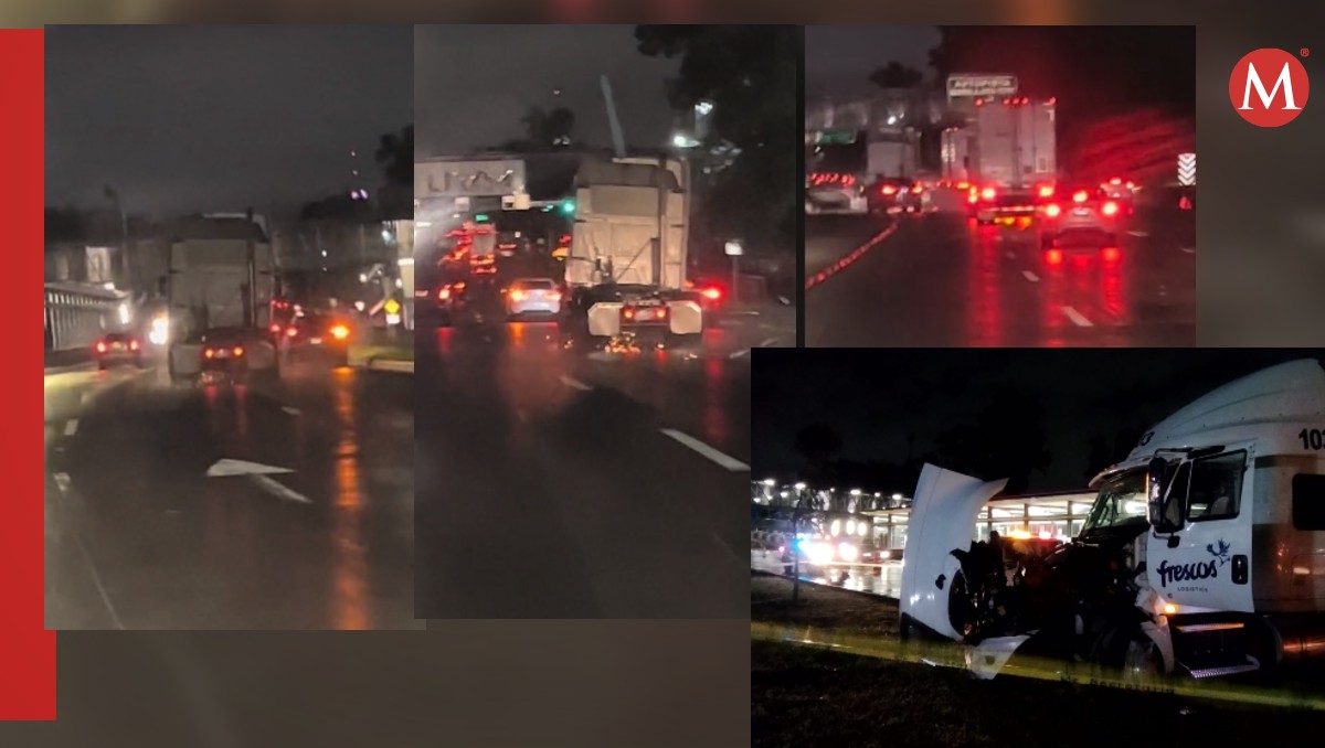 Tráiler recorre Periférico en Zapopan y choca con autos Video Grupo