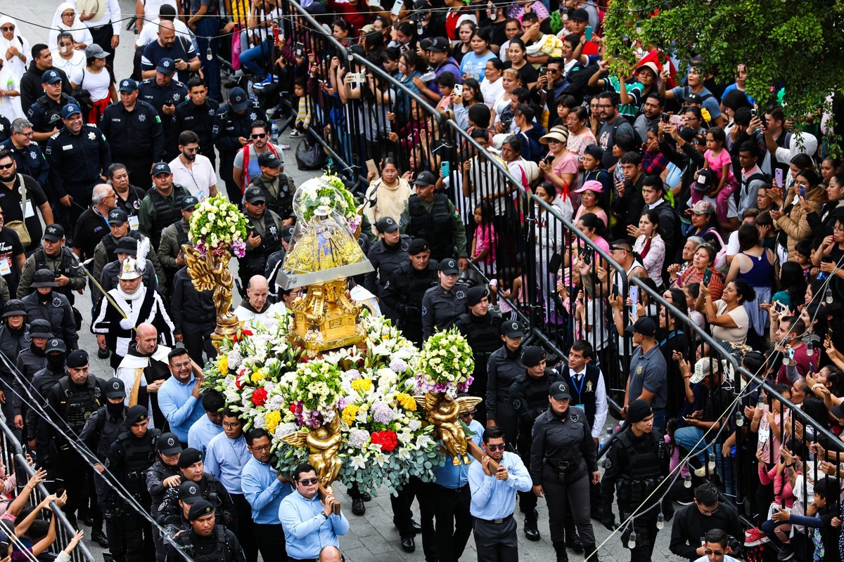 Con una concentración de más de 2 millones de feligreses y con saldo blanco finaliza la Romería 2023 (Cortesía)