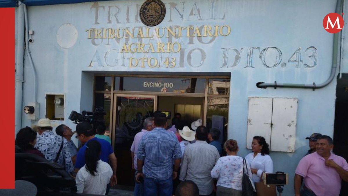 Ejidatarios de Altamira buscan frenar cambio del Tribunal Agrario de Tampico.