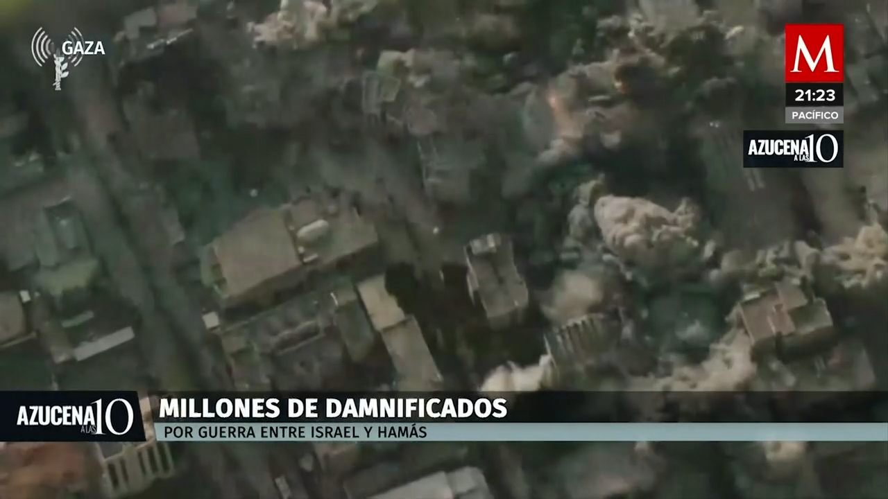 Gaza sufre devastadores ataques dejando hospitales desbordados y escasez de servicios esenciales