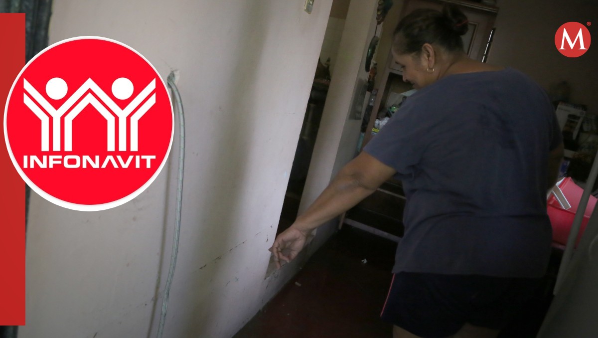 Infonavit tiene créditos para mejorar los daños en viviendas.